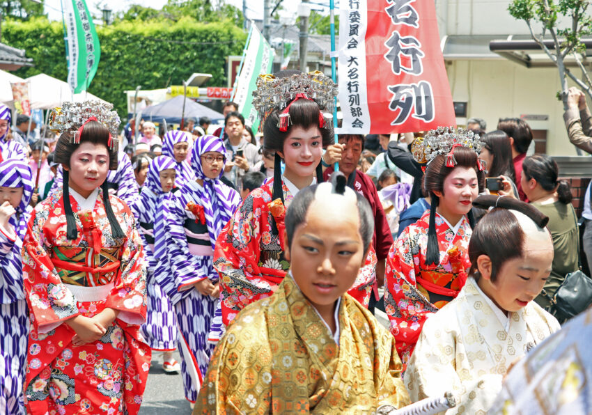 昨年の草加宿大名行列