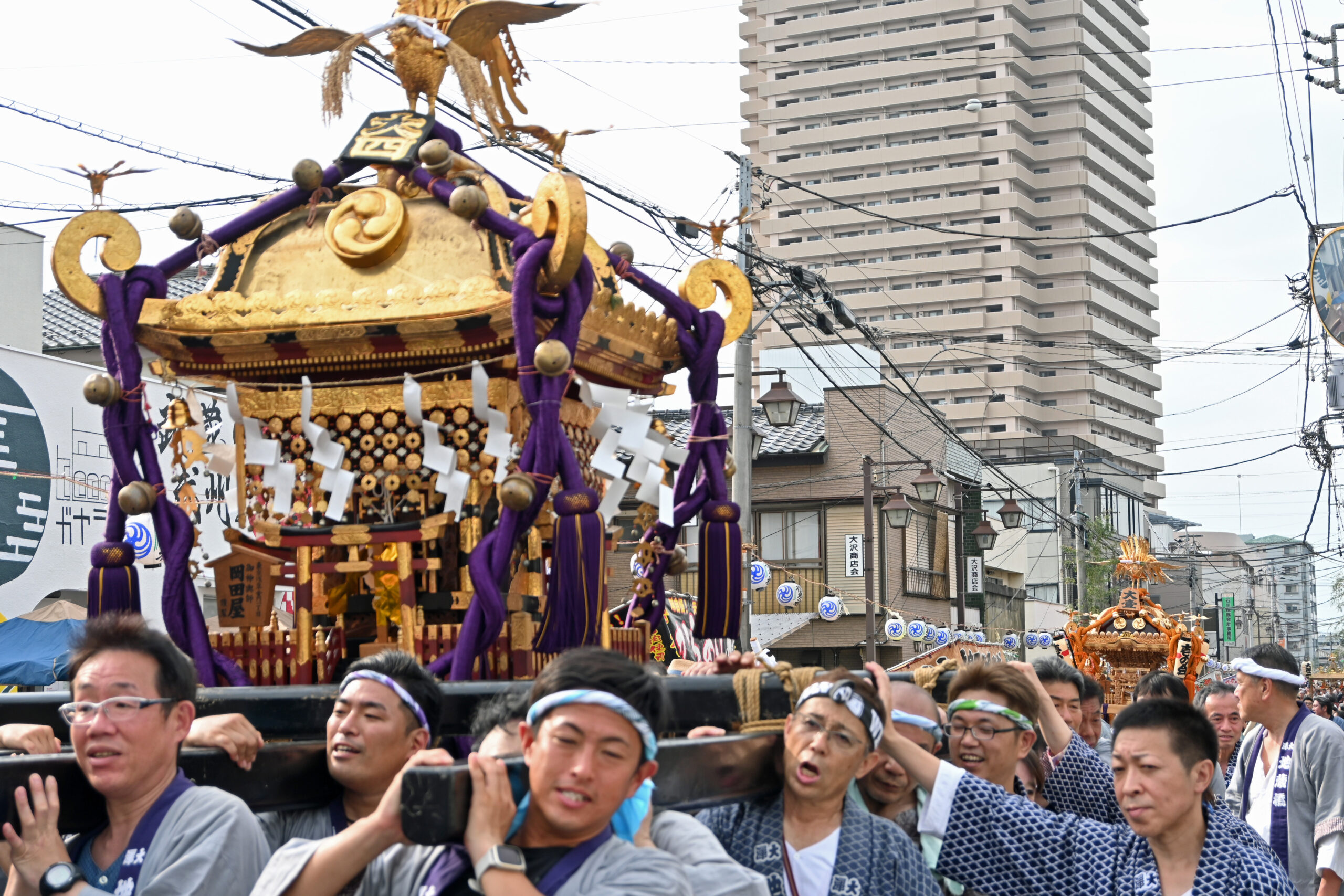 昨年の八坂神社祭礼